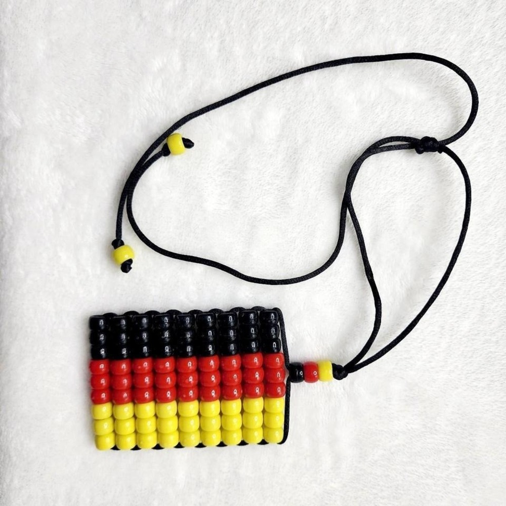 Germany Flag Car ‎ Mirror Danglers/Necklace